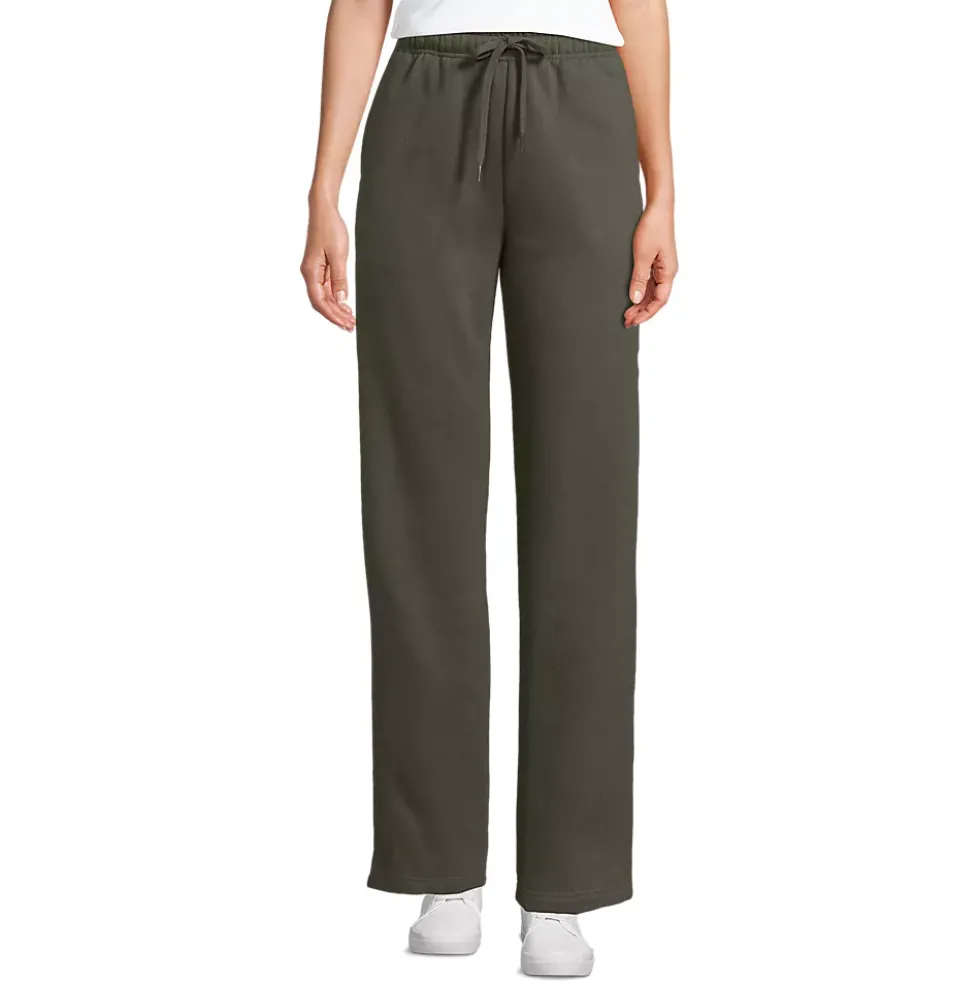 Women's Serious Sweats High Rise Relaxed Straight Leg Pants - Set Bottom