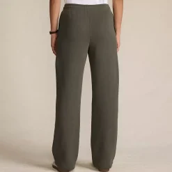 Women's Serious Sweats High Rise Relaxed Straight Leg Pants - Set Bottom