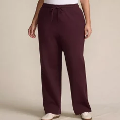 Women's Serious Sweats High Rise Relaxed Straight Leg Pants - Set Bottom