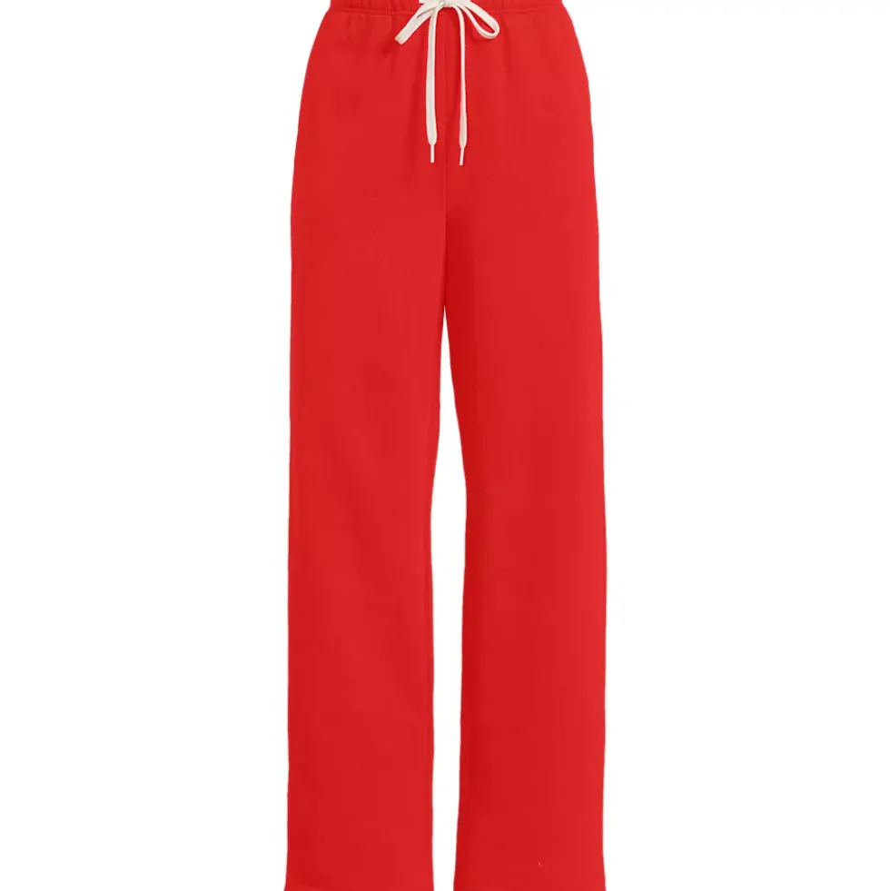 Women's Serious Sweats High Rise Relaxed Straight Leg Pants - Set Bottom