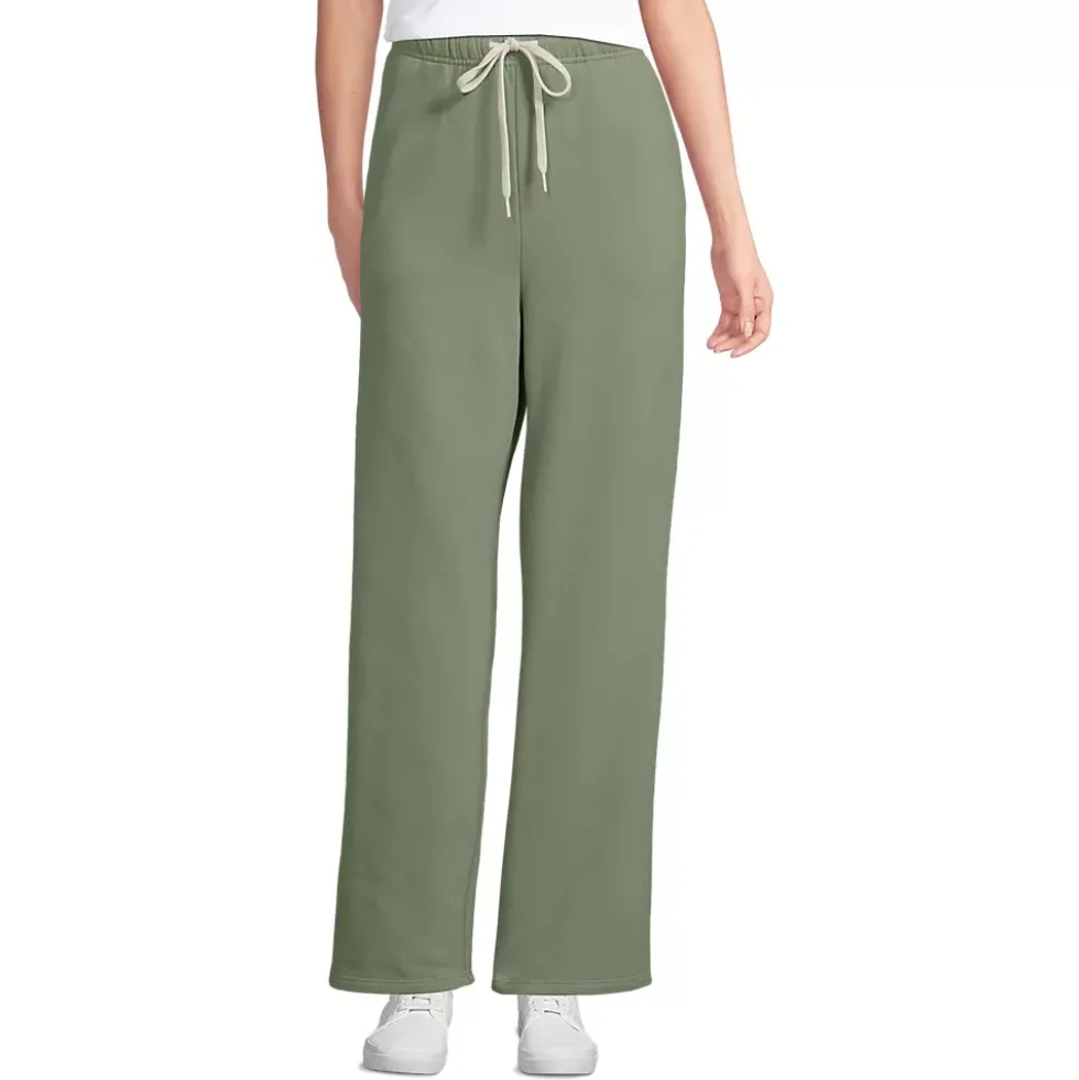Women's Serious Sweats High Rise Relaxed Straight Leg Pants - Set Bottom