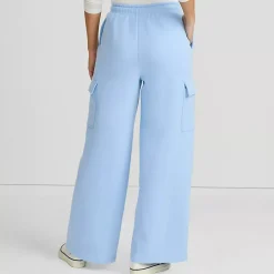 Women's Serious Sweats High Rise Wide Leg Cargo Pant - Set Bottom