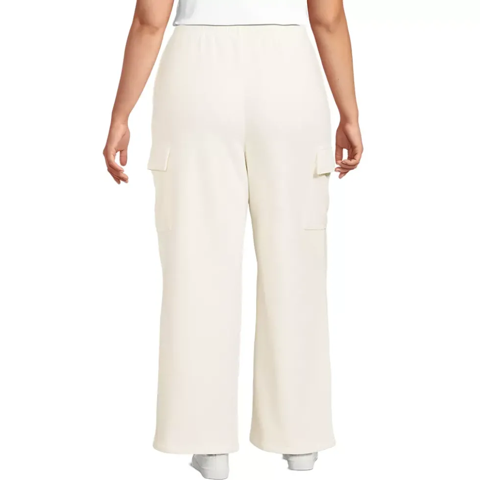 Women's Serious Sweats High Rise Wide Leg Cargo Pant - Set Bottom
