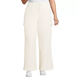 Women's Serious Sweats High Rise Wide Leg Cargo Pant - Set Bottom