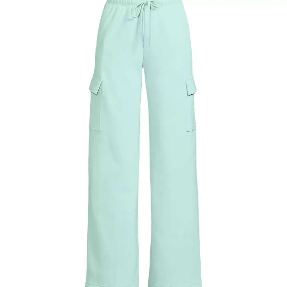 Women's Serious Sweats High Rise Wide Leg Cargo Pant - Set Bottom