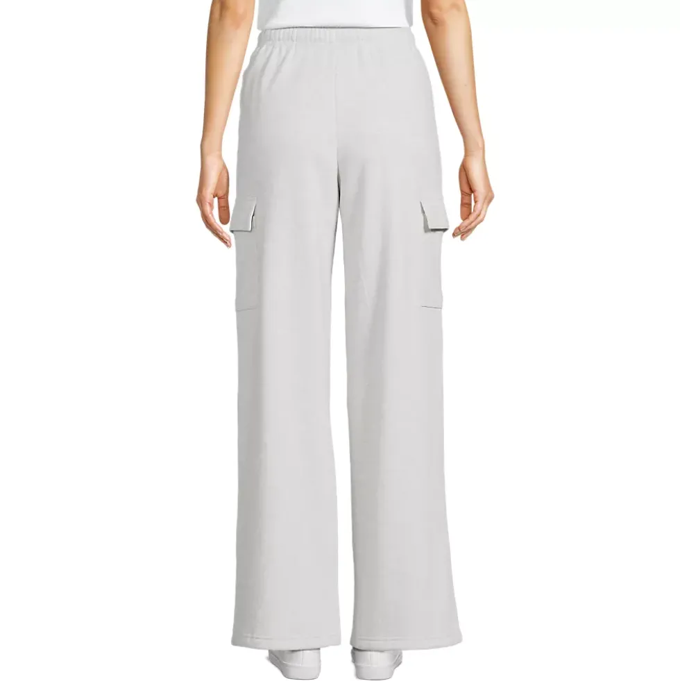 Women's Serious Sweats High Rise Wide Leg Cargo Pant - Set Bottom