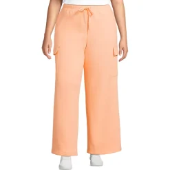 Women's Serious Sweats High Rise Wide Leg Cargo Pant - Set Bottom