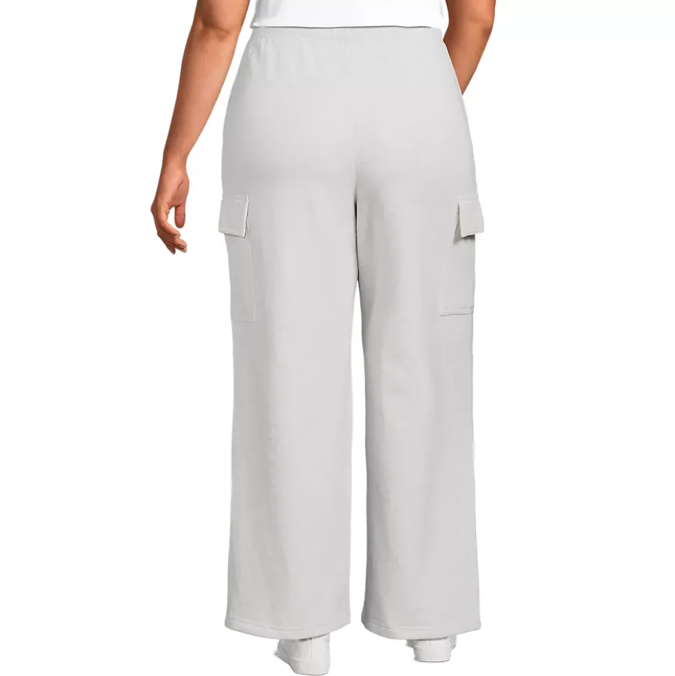 Women's Serious Sweats High Rise Wide Leg Cargo Pant - Set Bottom