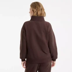 Women's Serious Sweats Relaxed Quarter Zip Pullover Sweatshirt