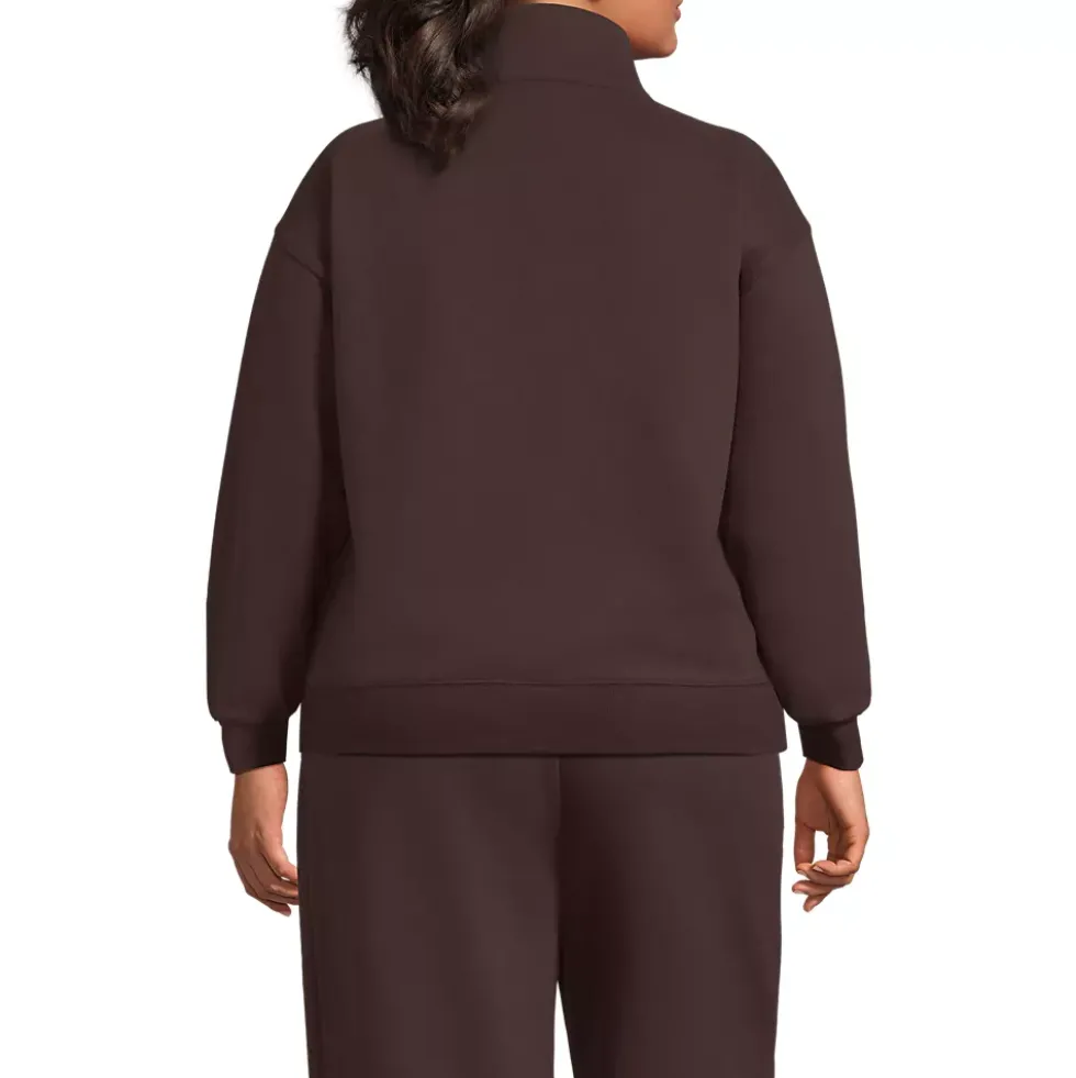 Women's Serious Sweats Relaxed Quarter Zip Pullover Sweatshirt
