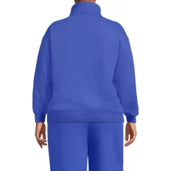 Women's Serious Sweats Relaxed Quarter Zip Pullover Sweatshirt