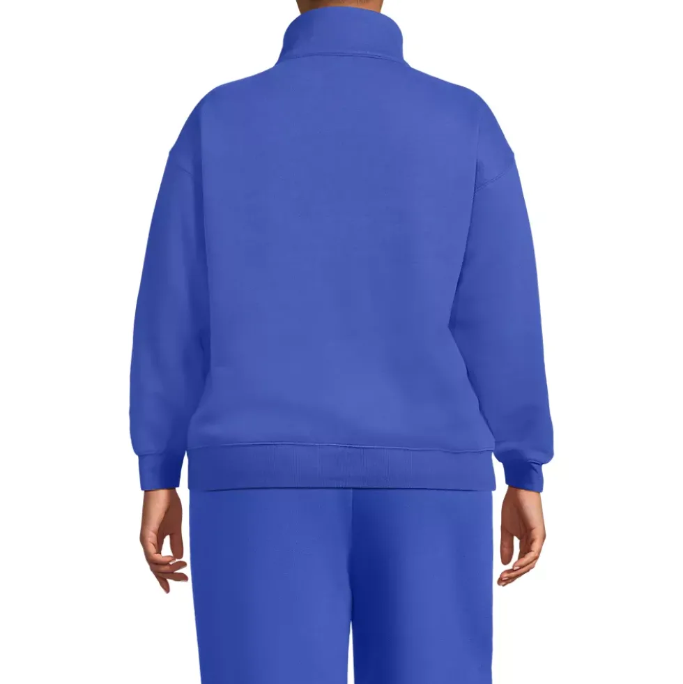Women's Serious Sweats Relaxed Quarter Zip Pullover Sweatshirt