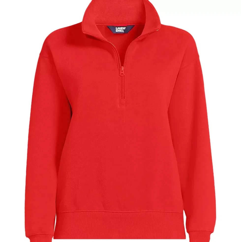 Women's Serious Sweats Relaxed Quarter Zip Pullover Sweatshirt