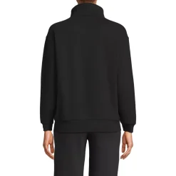 Women's Serious Sweats Relaxed Quarter Zip Pullover Sweatshirt