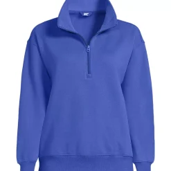 Women's Serious Sweats Relaxed Quarter Zip Pullover Sweatshirt