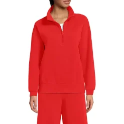 Women's Serious Sweats Relaxed Quarter Zip Pullover Sweatshirt