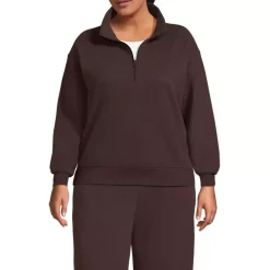 Women's Serious Sweats Relaxed Quarter Zip Pullover Sweatshirt