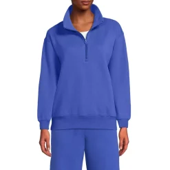 Women's Serious Sweats Relaxed Quarter Zip Pullover Sweatshirt