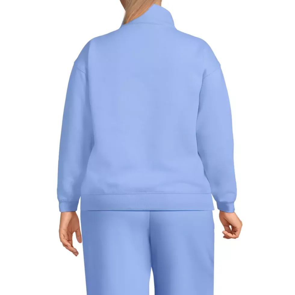 Women's Serious Sweats Relaxed Quarter Zip Pullover Sweatshirt
