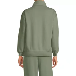 Women's Serious Sweats Relaxed Quarter Zip Pullover Sweatshirt