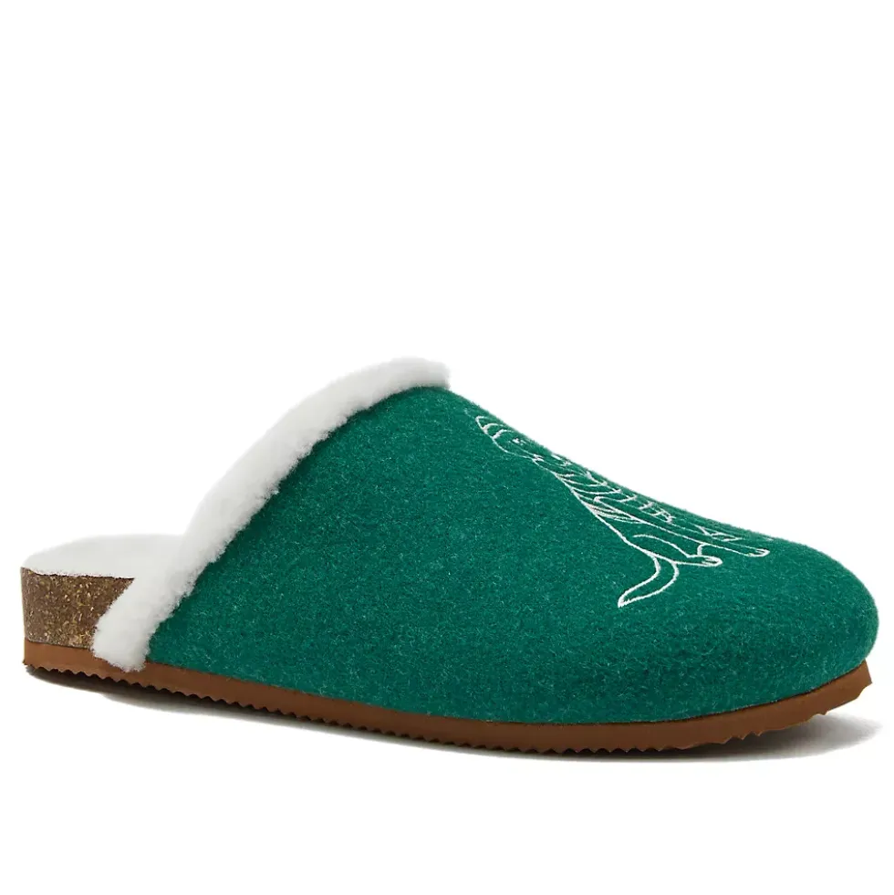 Women's Sherpa Lined Clog House Slippers