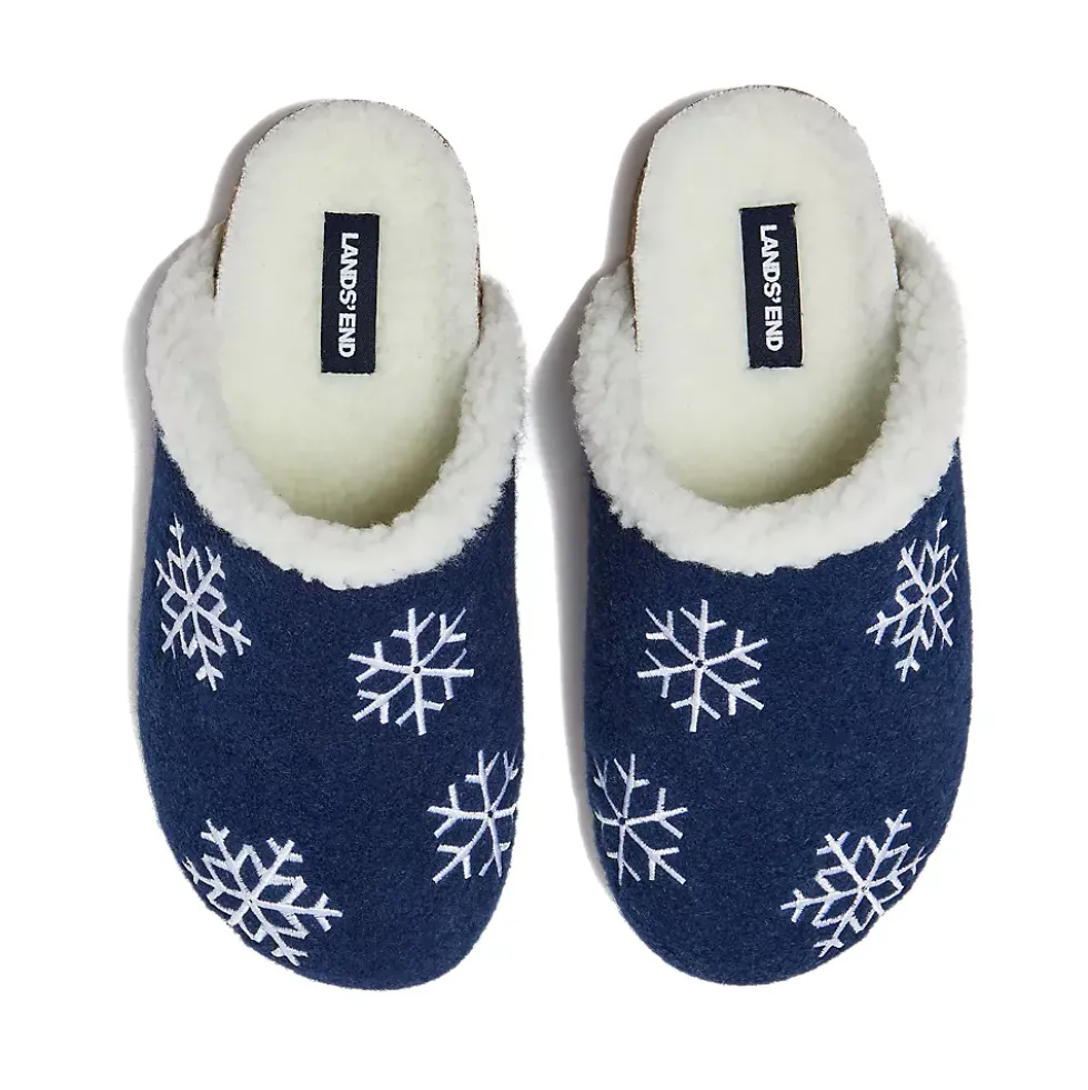 Women's Sherpa Lined Clog House Slippers