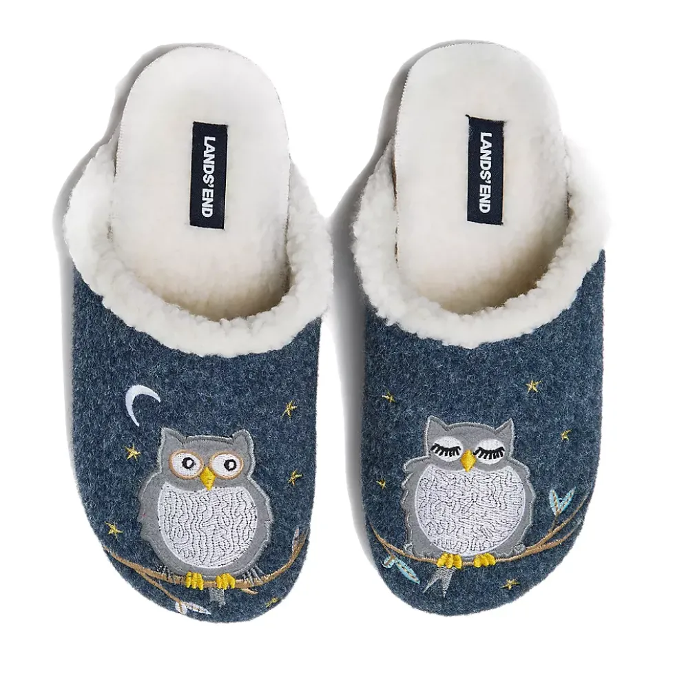 Women's Sherpa Lined Clog House Slippers