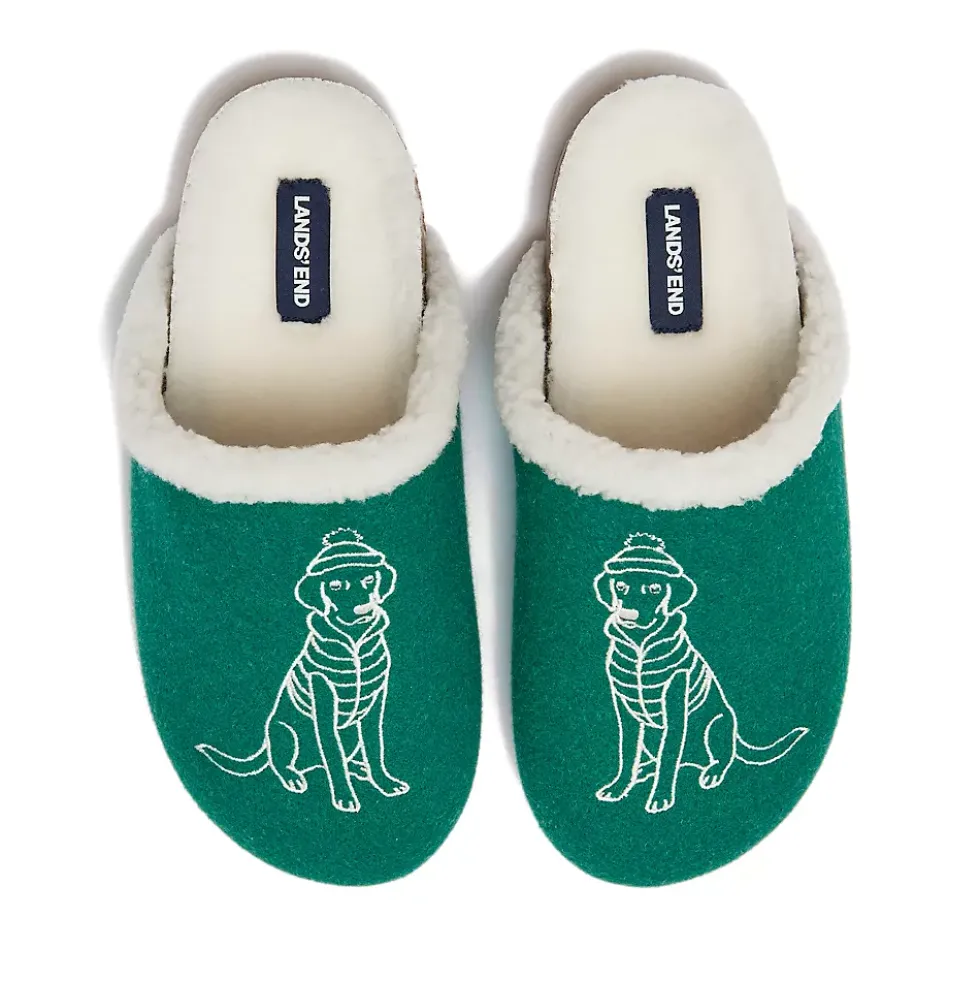 Women's Sherpa Lined Clog House Slippers