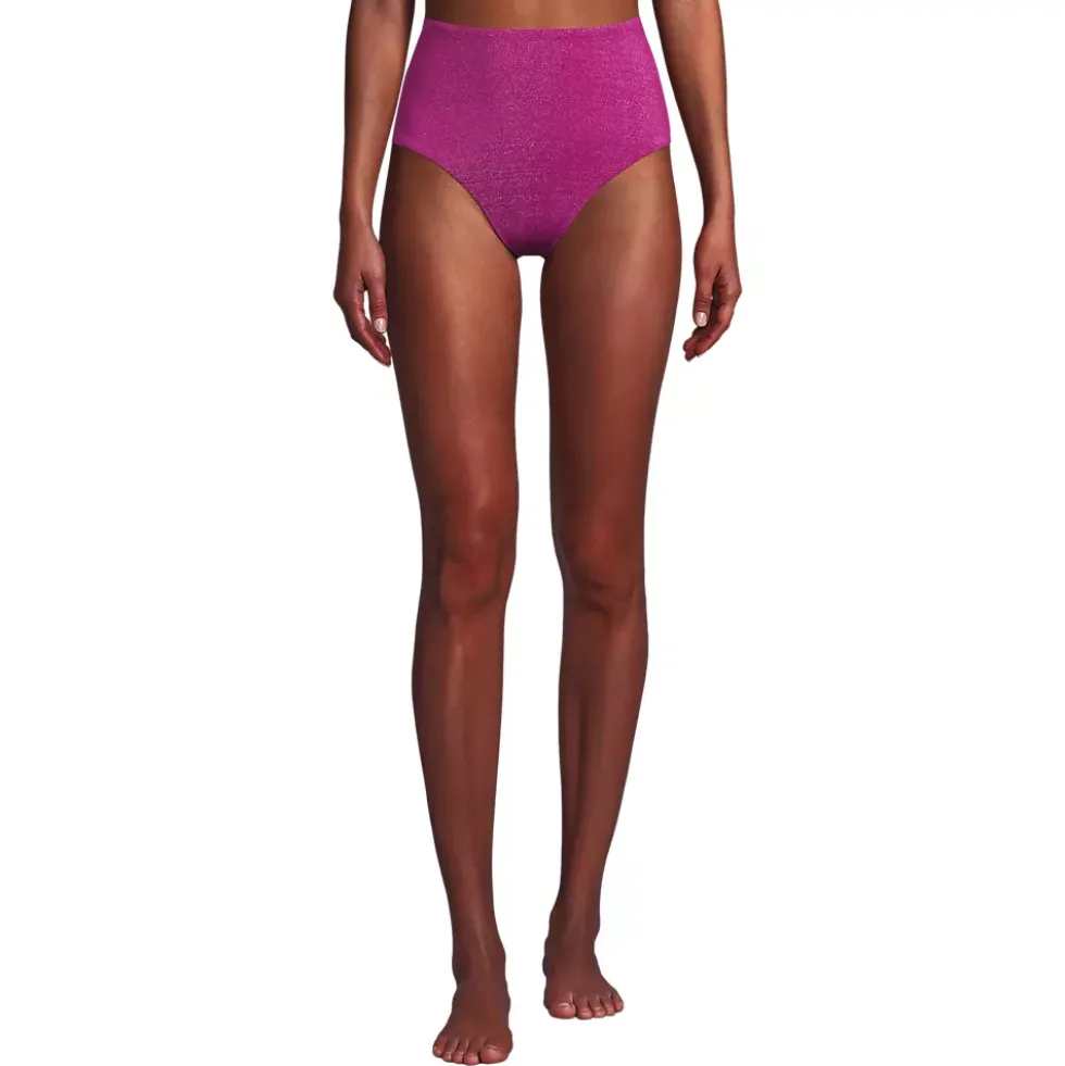 Women's Shine High Waisted Bikini Bottoms