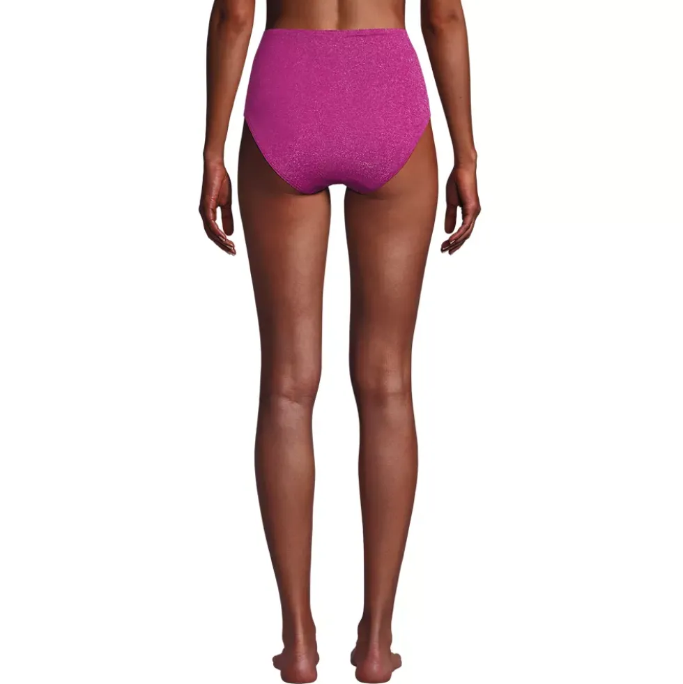 Women's Shine High Waisted Bikini Bottoms