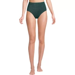 Women's Shine High Waisted Bikini Bottoms