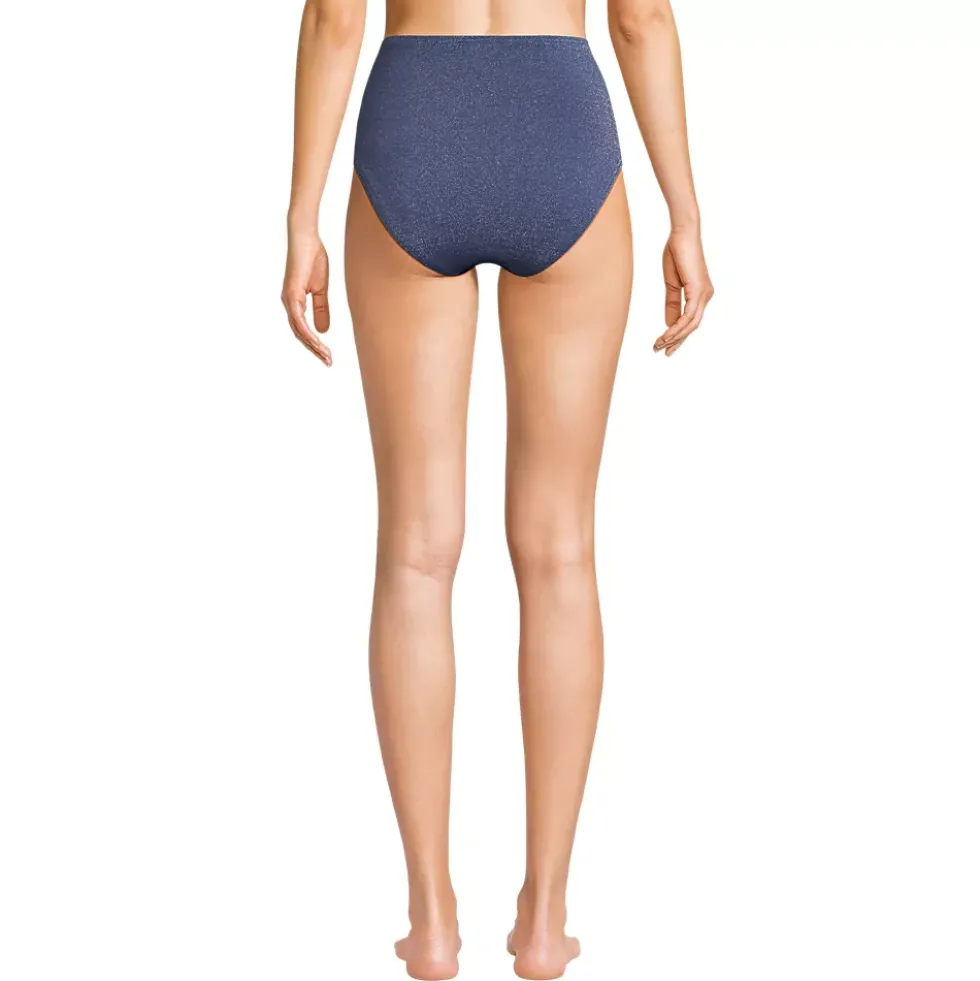 Women's Shine High Waisted Bikini Bottoms