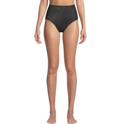 Women's Shine High Waisted Bikini Bottoms