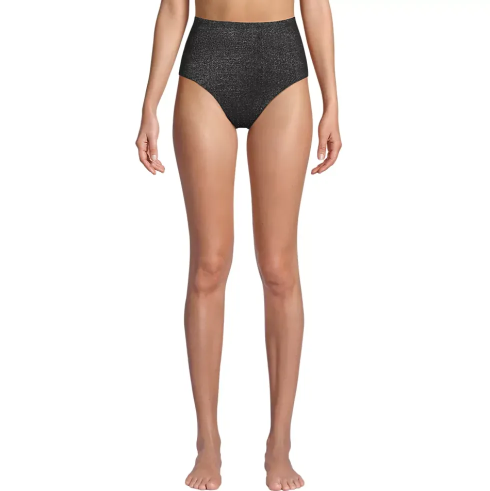Women's Shine High Waisted Bikini Bottoms