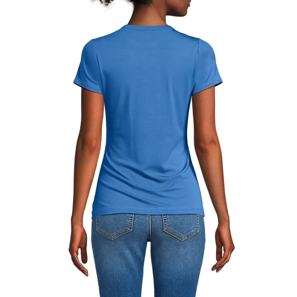 Women's Short Sleeve Cooling Crew Neck T-Shirt