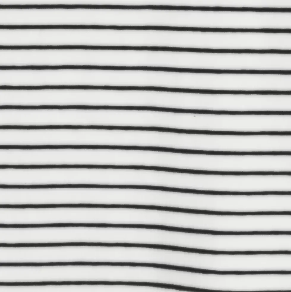 Women's Short Sleeve Crew Neck Micro Rib Mini Tee