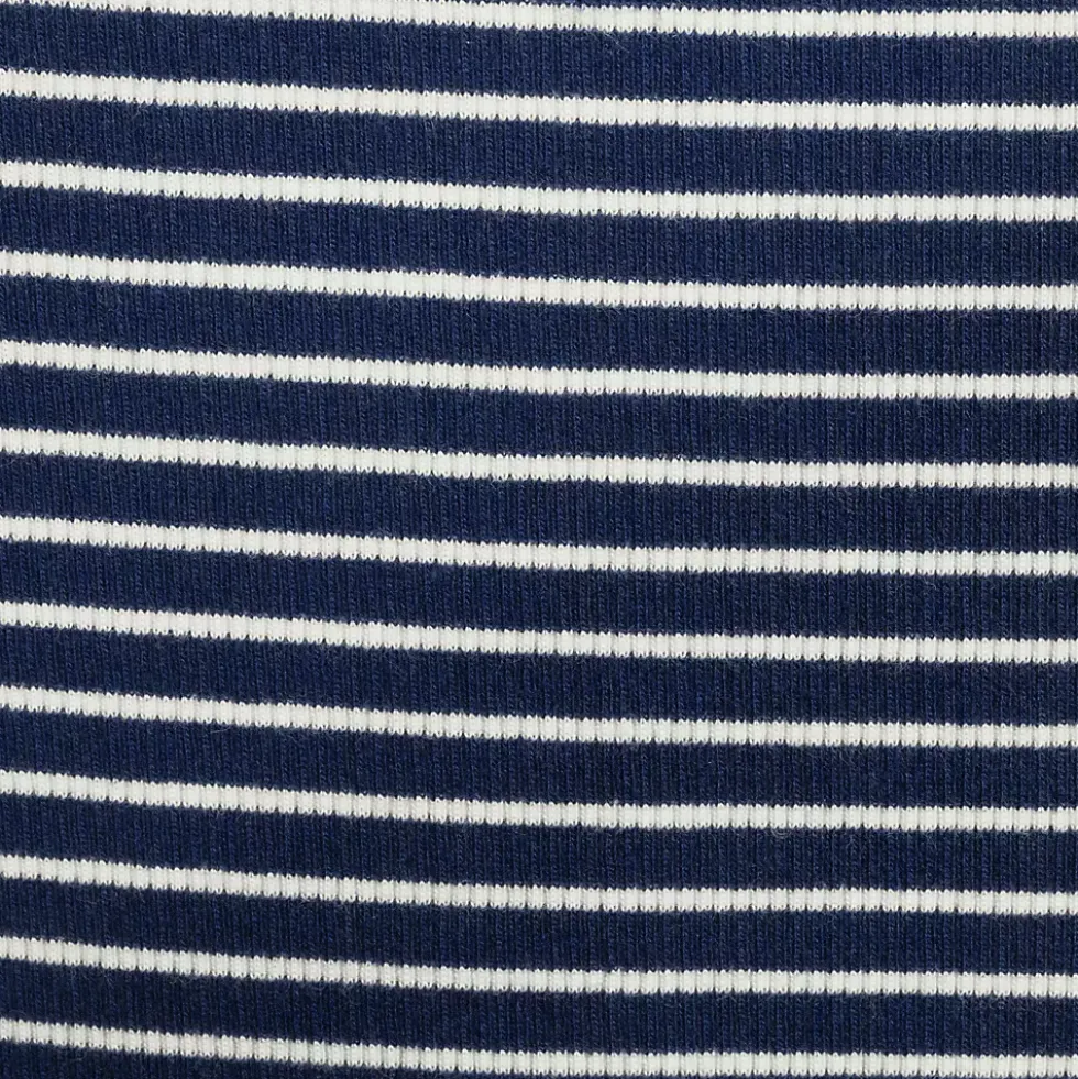 Women's Short Sleeve Crew Neck Micro Rib Mini Tee