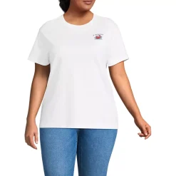 Women's Short Sleeve Crew Neck Graphic T-Shirt