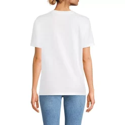 Women's Short Sleeve Crew Neck Graphic T-Shirt
