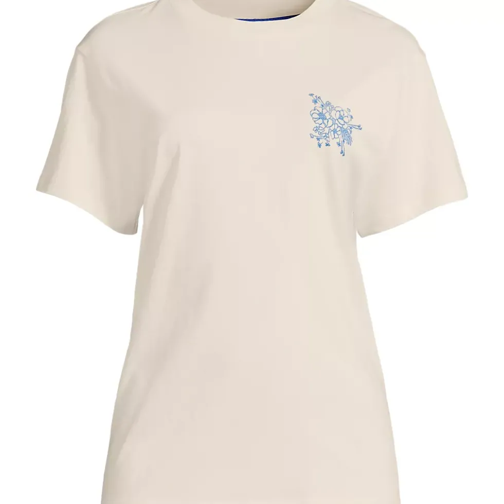 Women's Short Sleeve Crew Neck Graphic T-Shirt