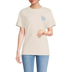 Women's Short Sleeve Crew Neck Graphic T-Shirt
