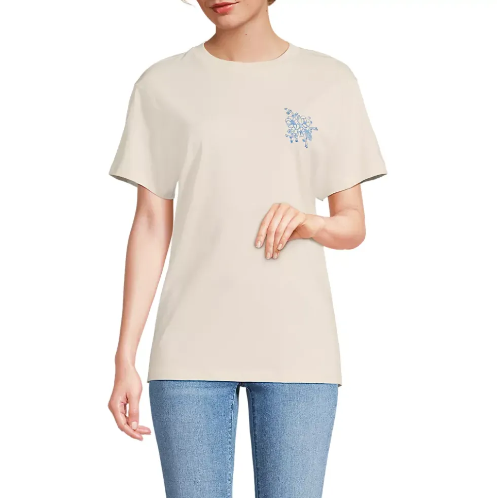 Women's Short Sleeve Crew Neck Graphic T-Shirt