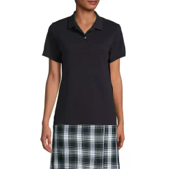 Women's Short Sleeve Feminine Fit Interlock Polo Shirt