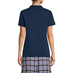 Women's Short Sleeve Feminine Fit Interlock Polo Shirt