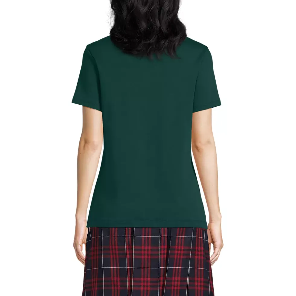Women's Short Sleeve Feminine Fit Interlock Polo Shirt