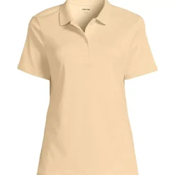 Women's Short Sleeve Feminine Fit Interlock Polo Shirt