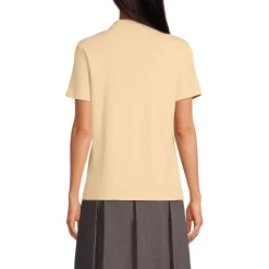 Women's Short Sleeve Feminine Fit Interlock Polo Shirt