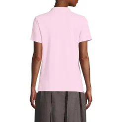 Women's Short Sleeve Feminine Fit Interlock Polo Shirt