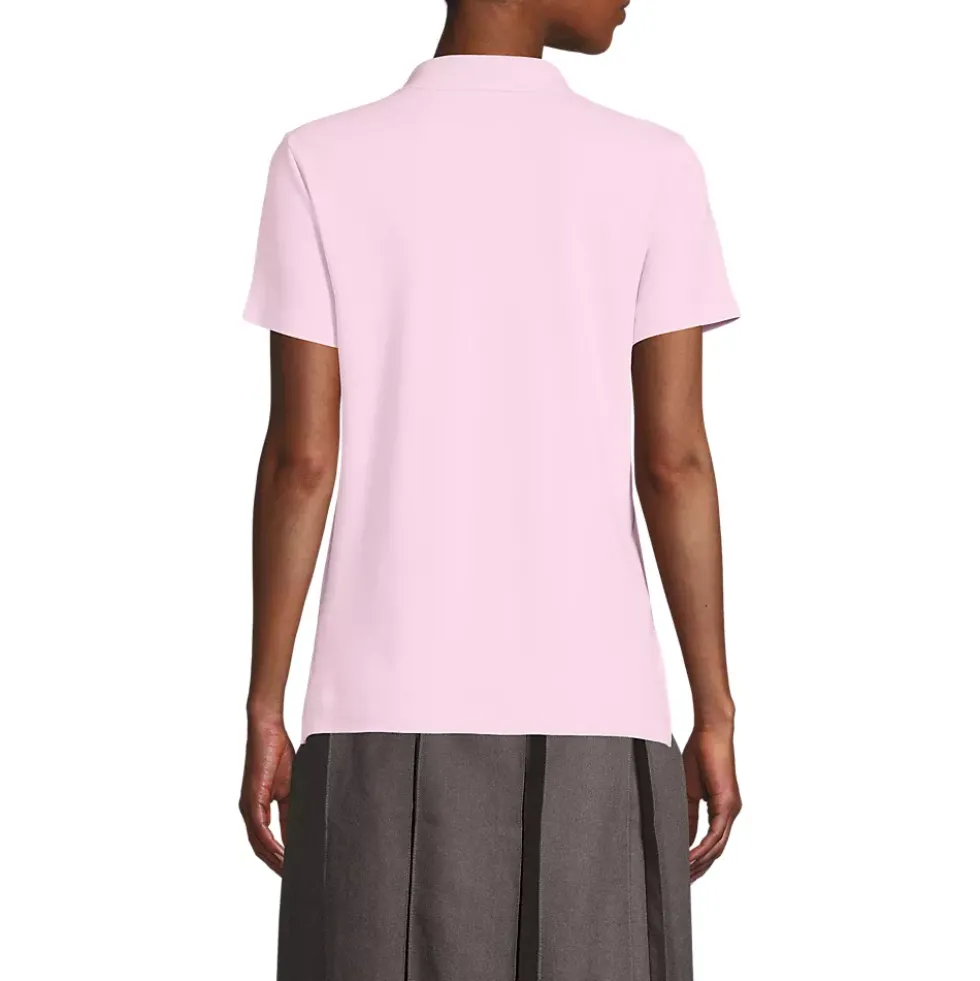 Women's Short Sleeve Feminine Fit Interlock Polo Shirt