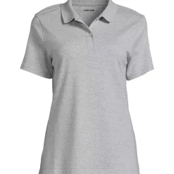 Women's Short Sleeve Feminine Fit Interlock Polo Shirt
